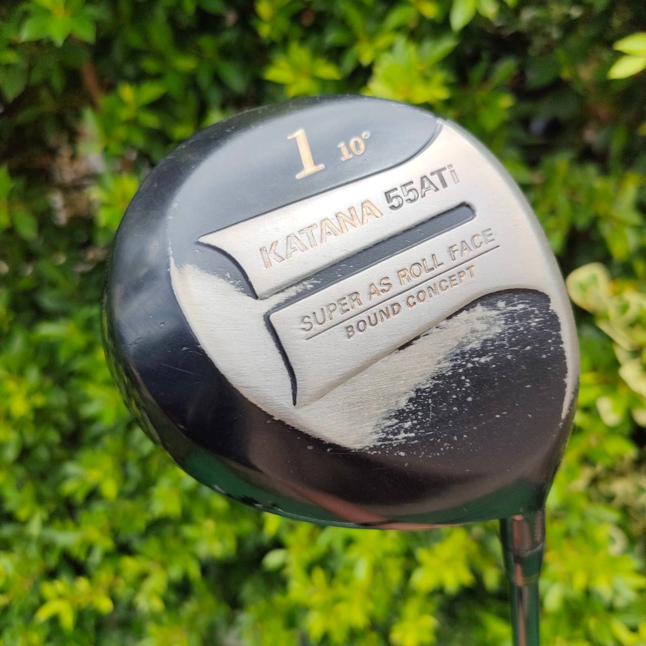 DRIVER KATANA 55ATi องศา 10 ก้าน KATANA FLEX R-1 Driver หน้าเด้งมาก SUPER AS ROLL FACE รุ่นสร้างชื่อของ KATANA ก้านอ่อน ก้านเบา!!! ไม้กอล์ฟมือสอง ของแท้ BY NakaraLuxurious