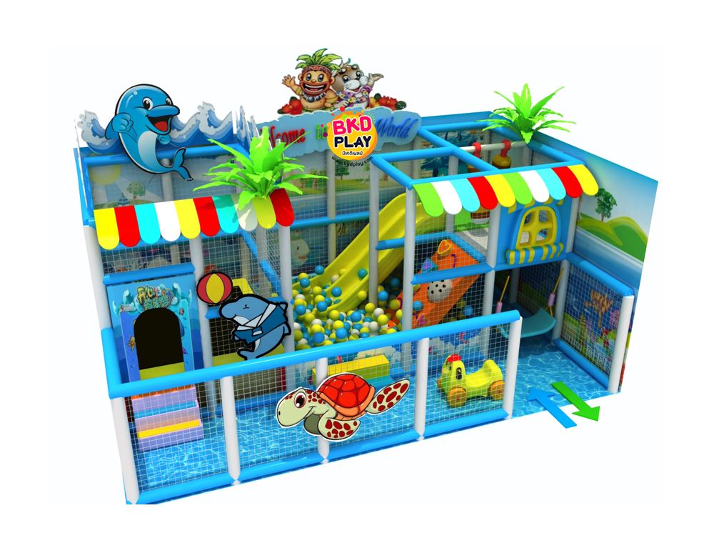 บ้านบอลเด็ก ชุด เจ้าโลมา บ่อบอลพร้อมสไลเดอร์และของเล่นมากมาย นุ่มนิ่ม softplay สวนสนุก เครื่องเล่นสนามในร่ม indoorplayground รับสั่งทำบ้านบอลตามธีมสีและขนาดตามพื้นที่ได้ pre order 30-45 วัน