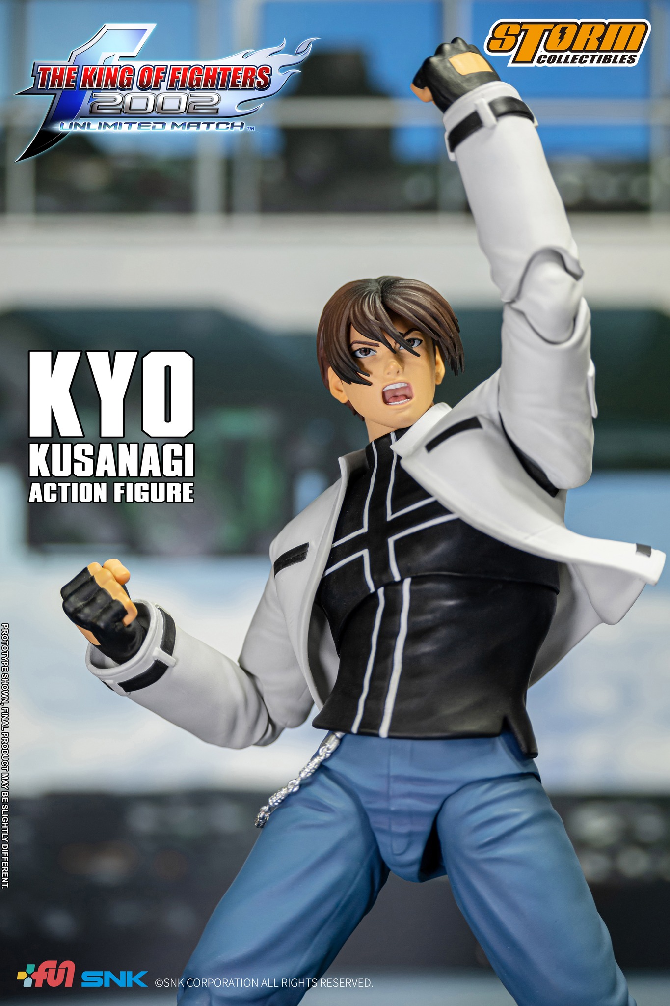 [สั่งจอง]Storm Collectibles SKKF08 1/12 : King of Fighters 2002 Unlimited Match - KYO KUSANAGI