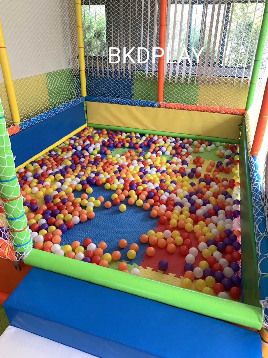 อะไหล่บ้านบอล โฟมหุ้มเสาบ้านบอล สายรัดเคเบิ้ลไทส์ ตาข่ายบ้านบอล พร้อมส่ง