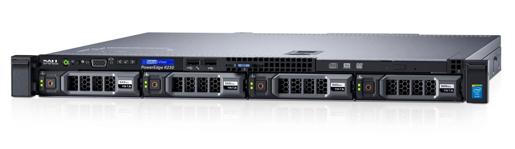 Dell Server R230 server ขนาดกลางสำหรับองค์กร์ มีประกันศูนย์เหลือ