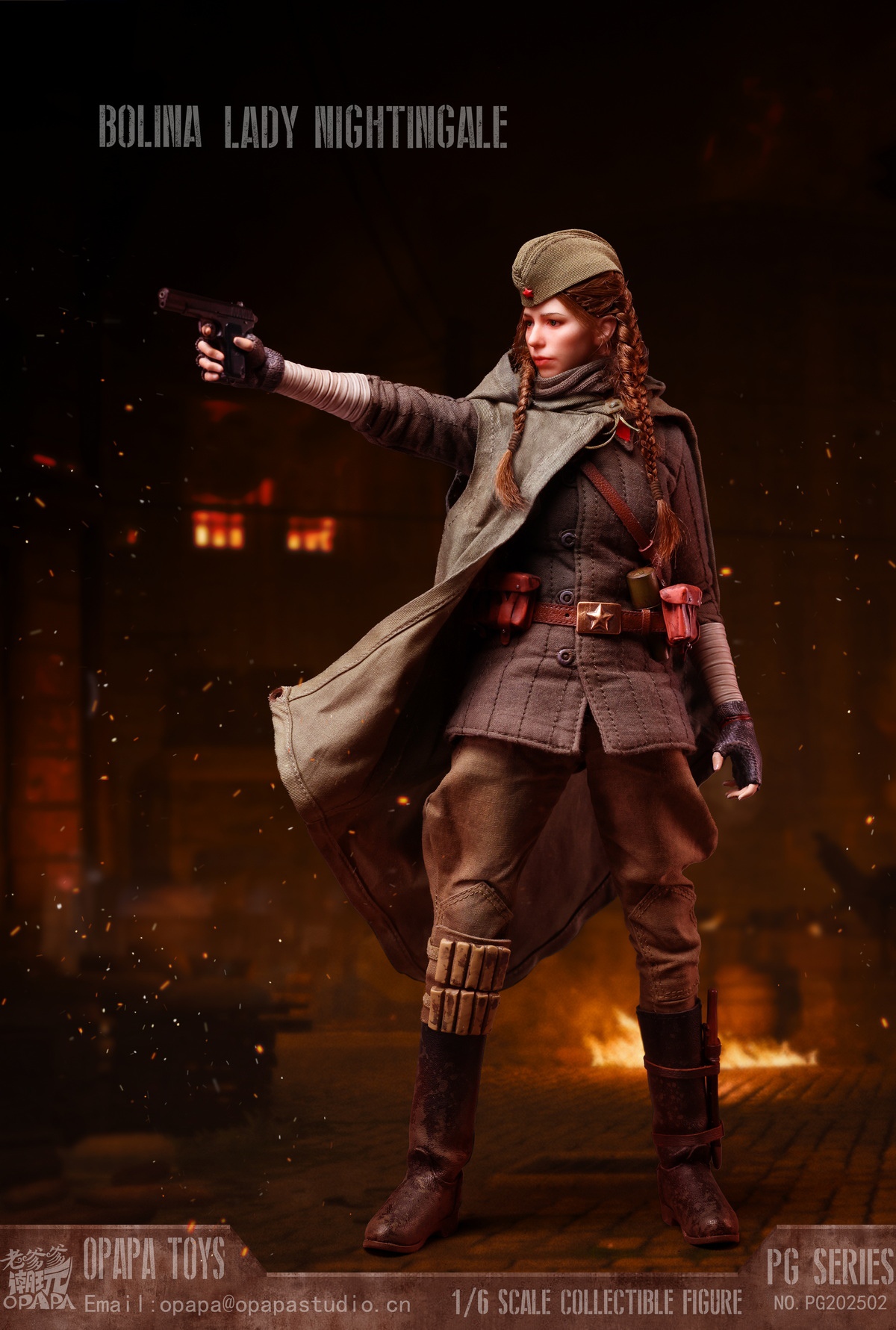 [สั่งจอง]OPAPA TOYS 1/6 - PG202502 : Bolina-Lady Nightingale (Winter Version)