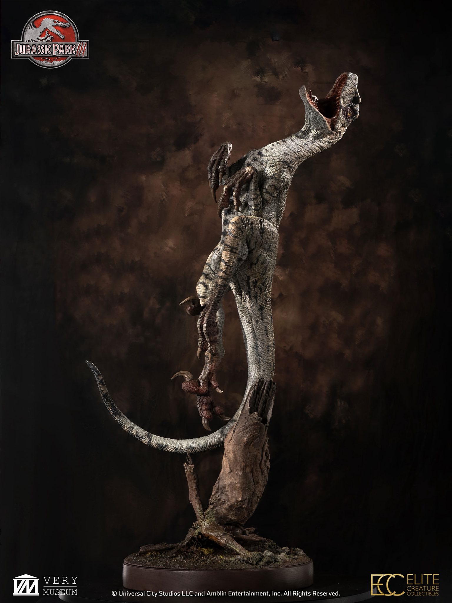 [สั่งจอง] ECC : Female Velociraptor "White Queen" Maquette (JP3)