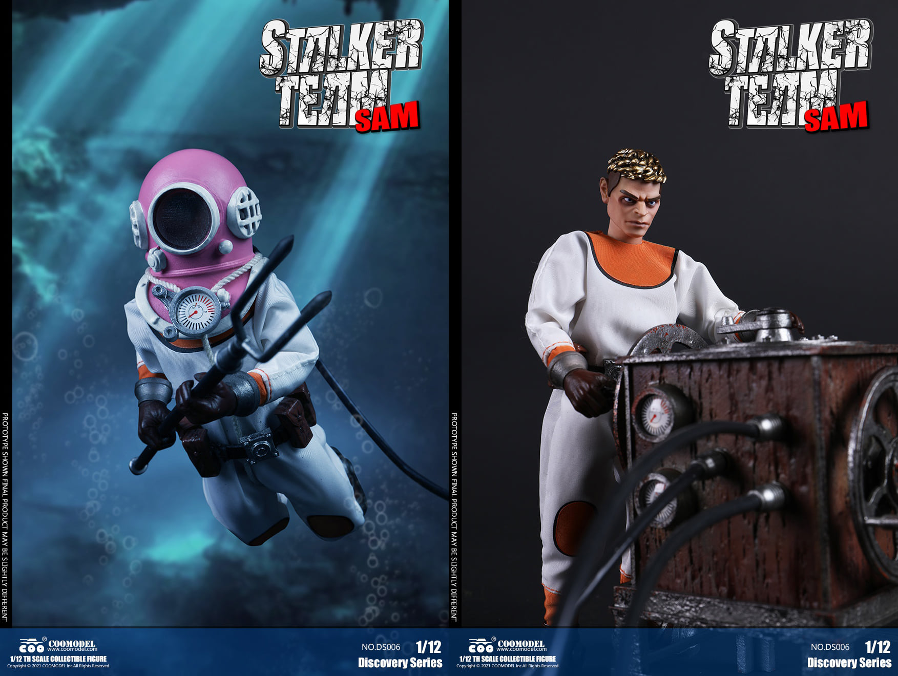 [สั่งจอง]COOMODEL 1/12 : DISCOVERY SERIES - STALKER TEAM (Bronze Edition/Color Edition)