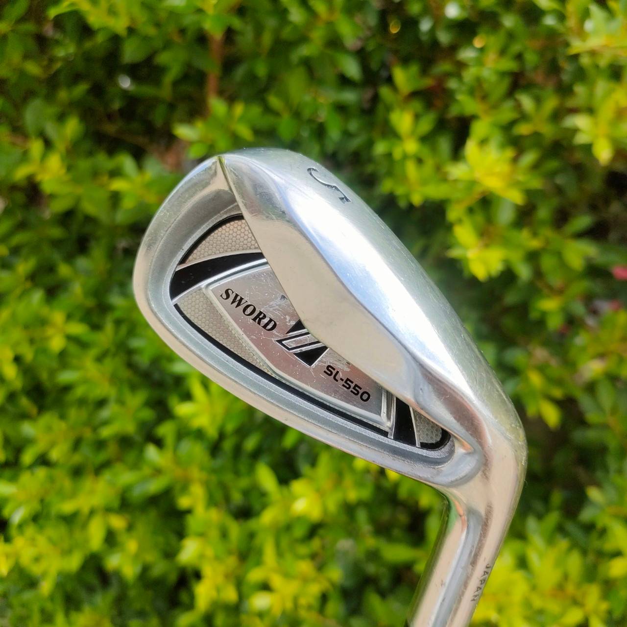 ชุดเหล็ก KATANA SWORD SL-550 มีเหล็ก 5-9 เเละ PW AW SW ก้าน SWORD BLUE LIGHT FLEX R เหล็กพรีเมี่ยมญี่ปุ่นที่ตีง่าย + ไกล ไม้กอล์ฟมือสอง ของแท้ BY NakaraLuxurious