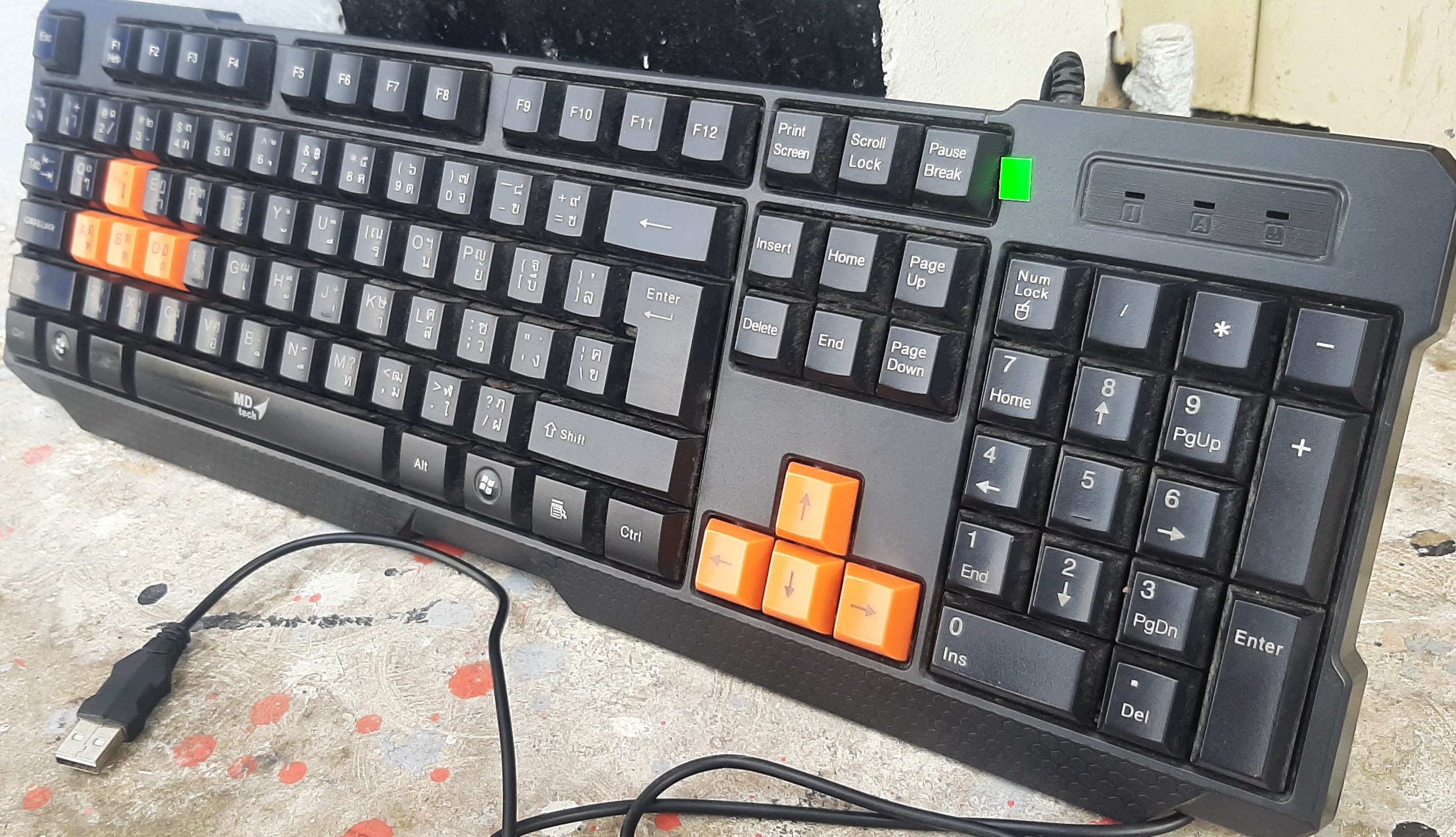 Keyboard MD Tech KB-333