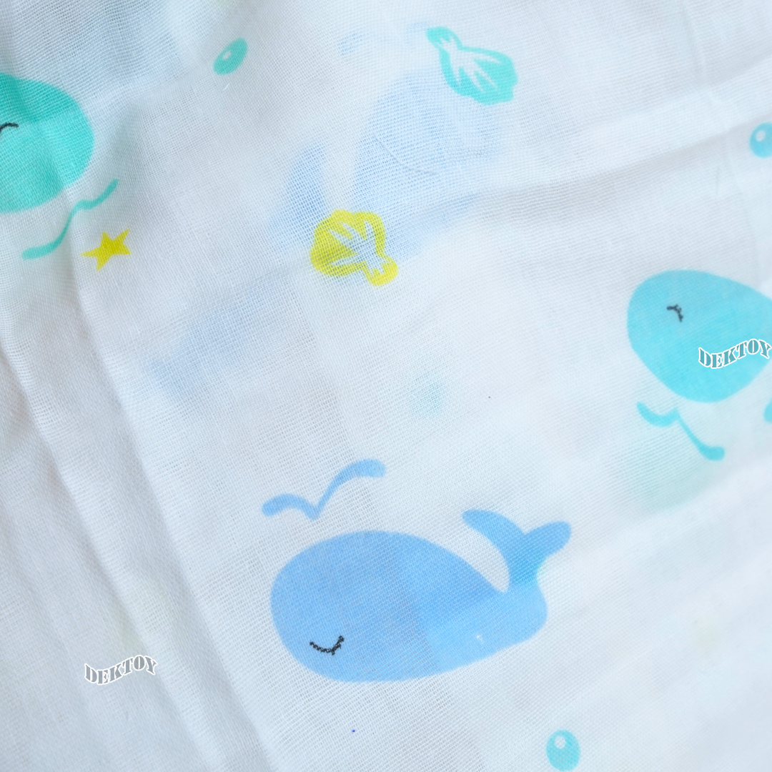 Litelhome ผ้าอ้อมเด็ก ผ้าอ้อมสาลู 28 นิ้ว 12 ผืน