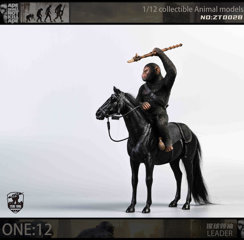 [สั่งจอง]Zeus Toys ZT002 1/12 : Gorilla Leader