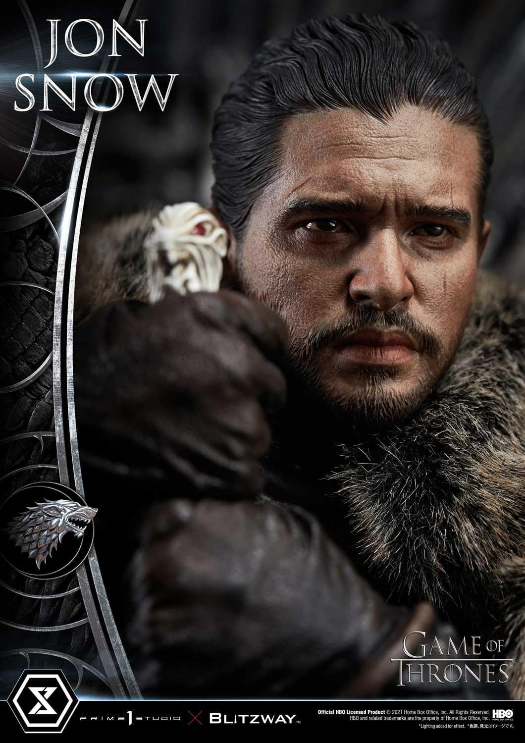 [สั่งจอง]Prime 1 Studio UPMGOT-03 1/4 : Game of Thrones - Jon Snow