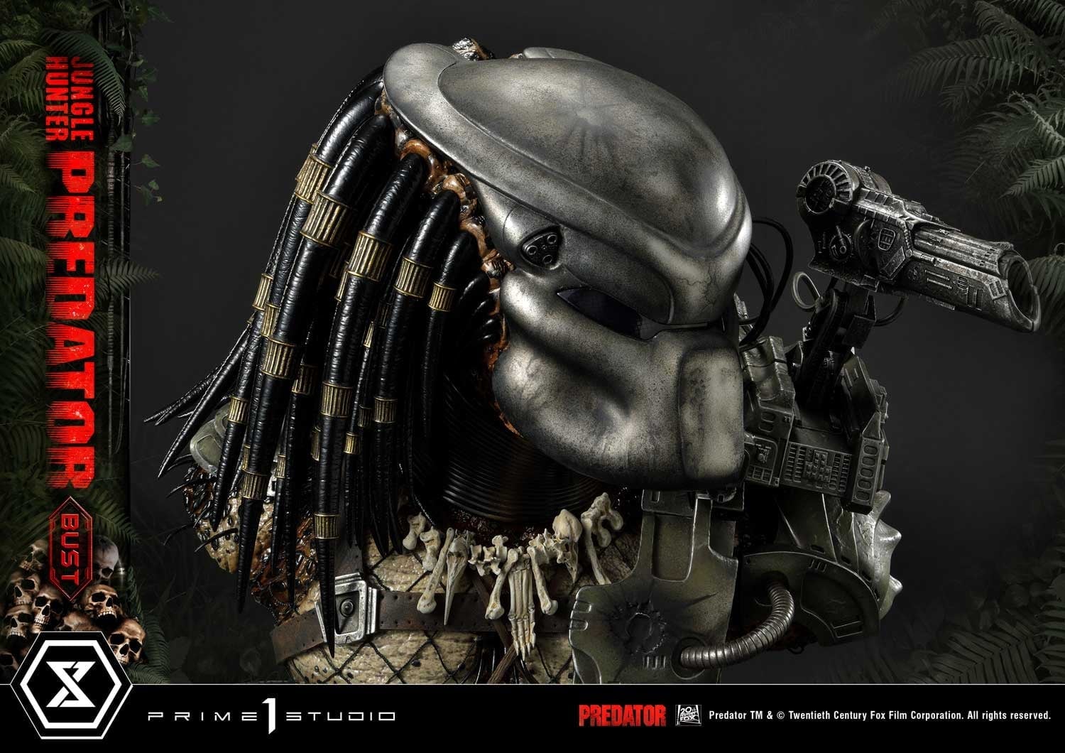 [สั่งจอง]Prime 1 Studio 1/3 : Jungle Hunter Predator Bust (Predator 1987)