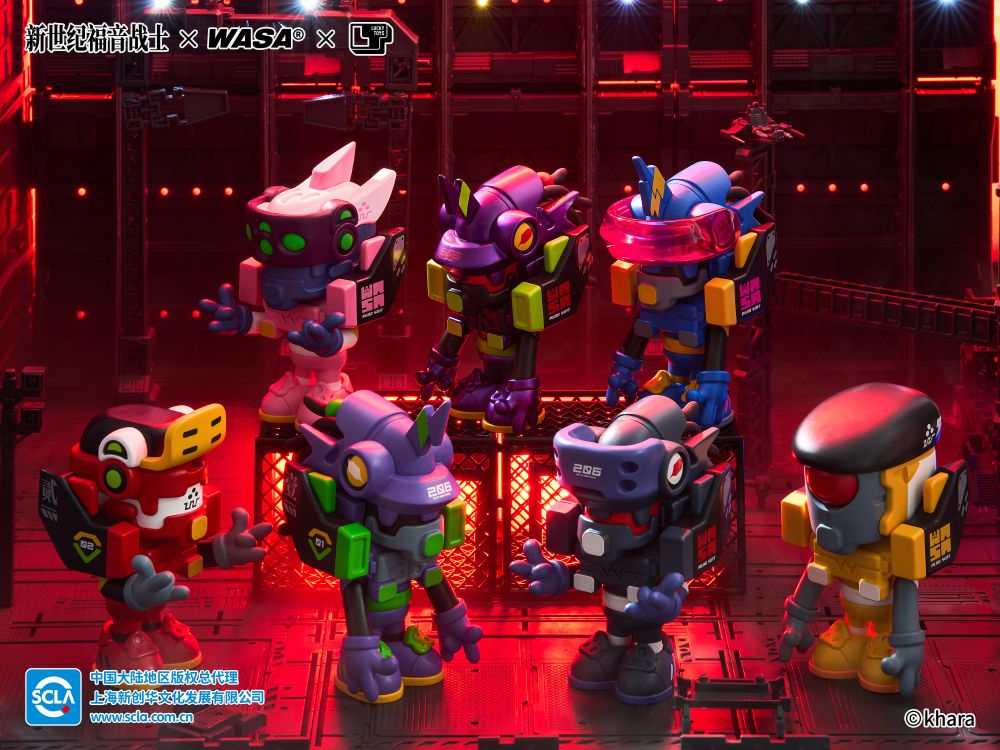 [สั่งจอง] EVANGELION X WASA X Lucky Toys WUS24004 EVA206 Series Blind Box of 6