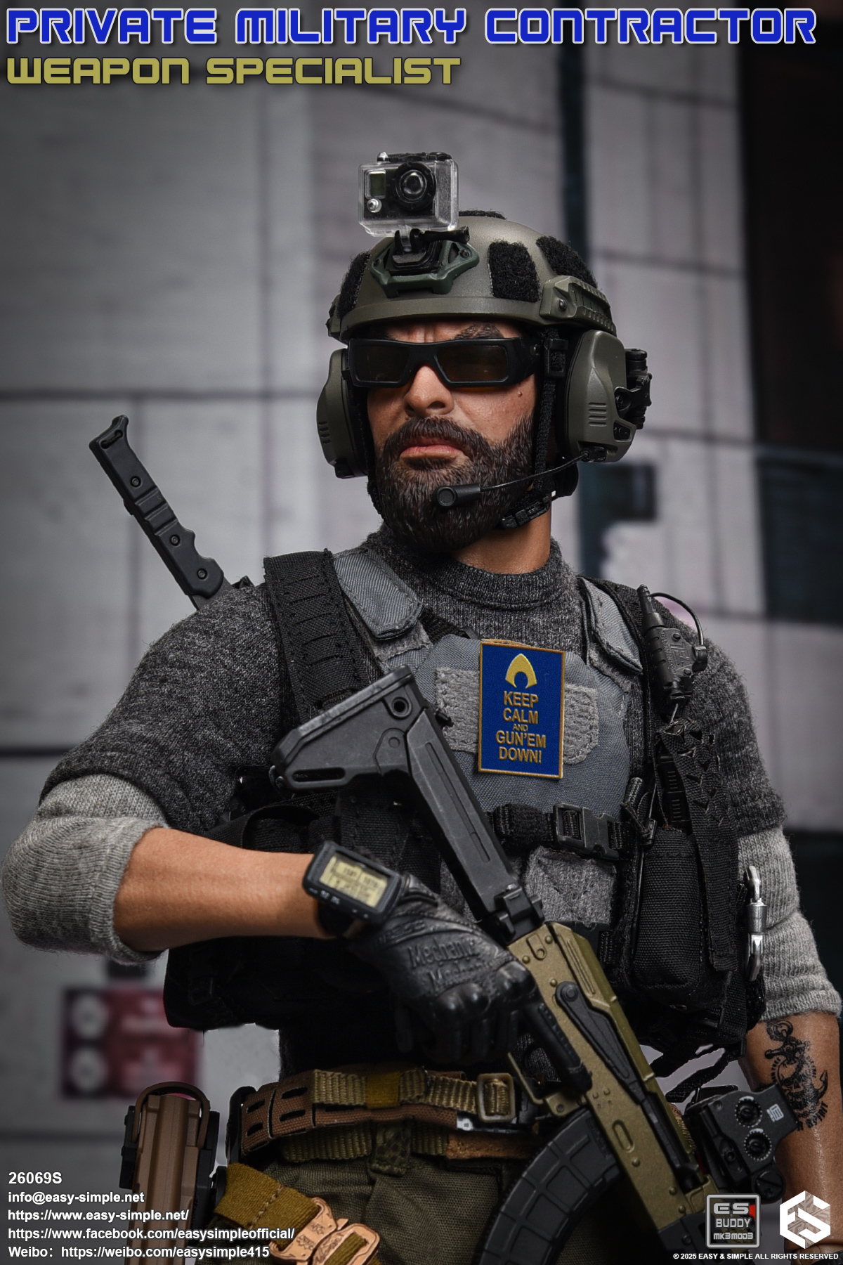 [สั่งจอง] Easy&Simple 26069S Private Military Contractor Weapon Specialist