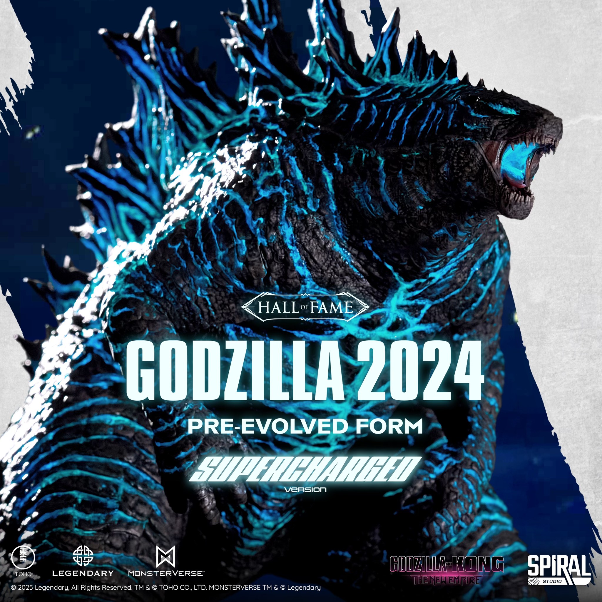 [สั่งจอง]Spiral Studio : Hall of Fame - Godzilla 2024 Pre-Evolved Form Supercharged Ver