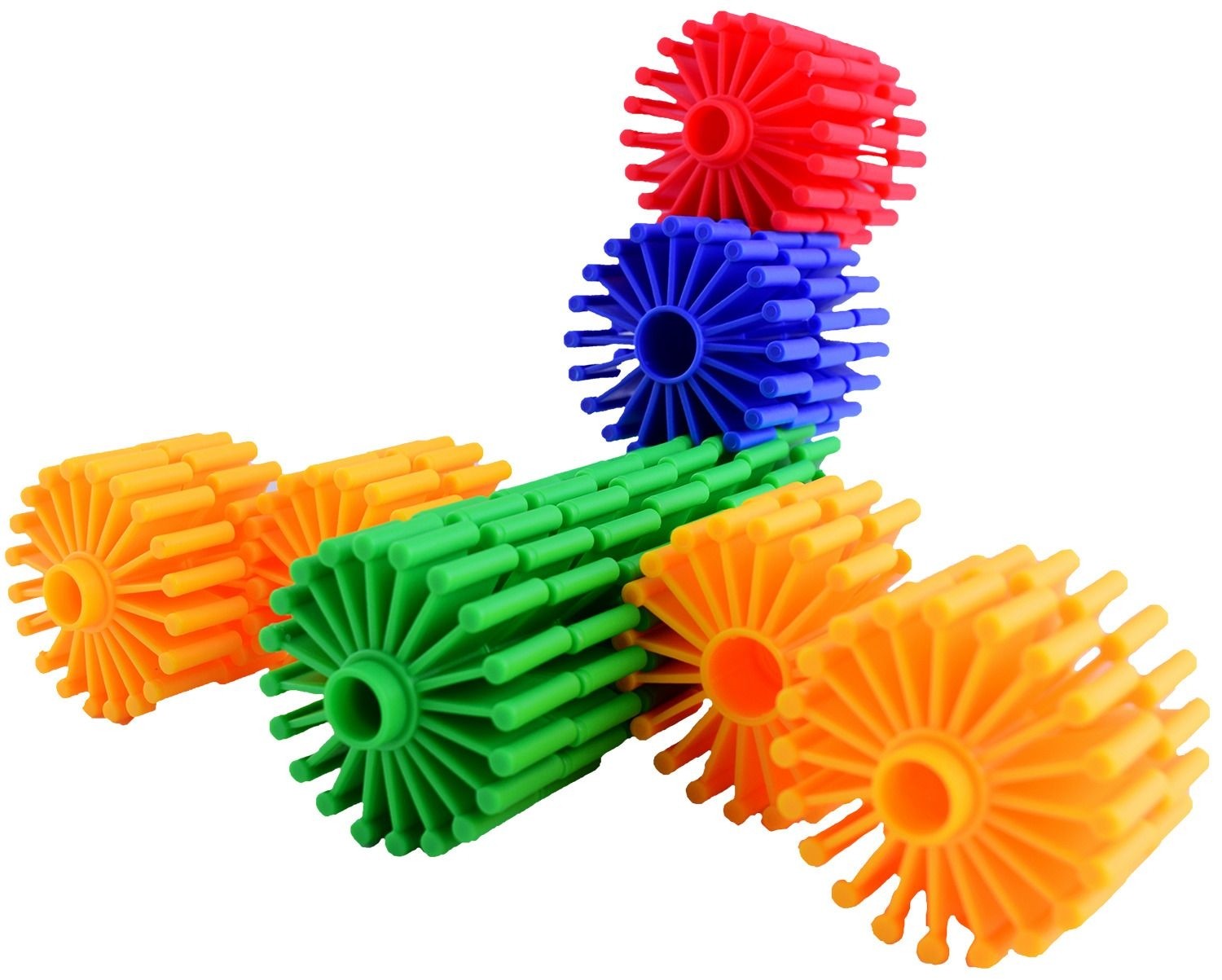 ตัวต่อฟันเฟือง 45 ชิ้น พลาสติก,ตัวต่อ , ส่งเสริมการเรียนรู้ ,ของเล่นเสริมพัฒนาการ,ของเล่น , สื่อการสอน ,เสริมจินตนาการ