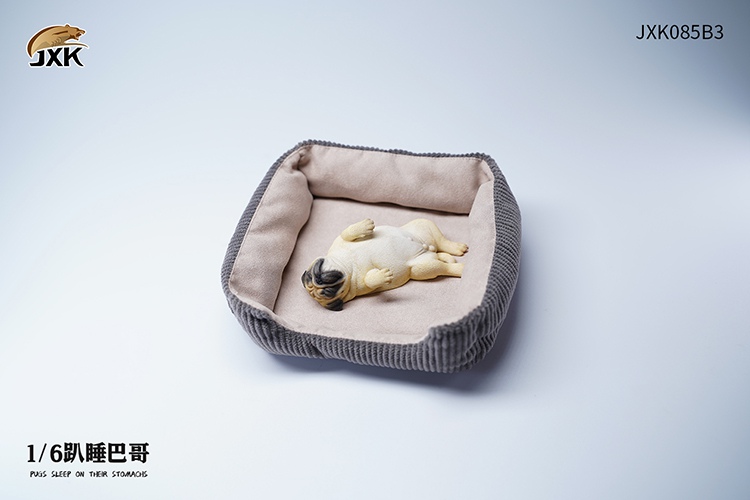 [สั่งจอง] JXK JXK085 1/6 : Pugs Sleep On Their Stomach