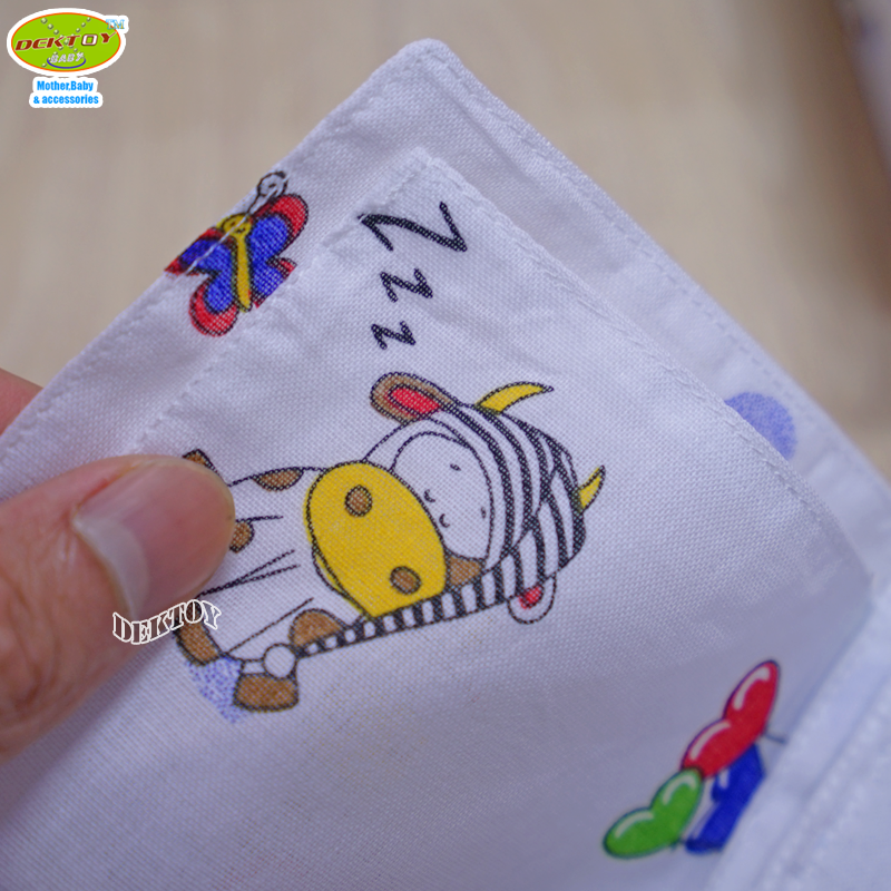 Babyplay เบบี้เพลย์ ผ้าอ้อมสาลู 2 ชั้นเกรดA ลายวัว 12 ผืน