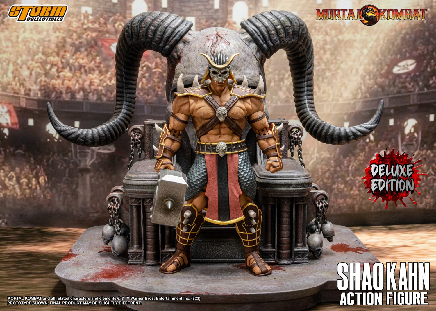 [สั่งจอง] Storm Toys 1/12 MORTAL KOMBAT BOSS - Shao Kahn