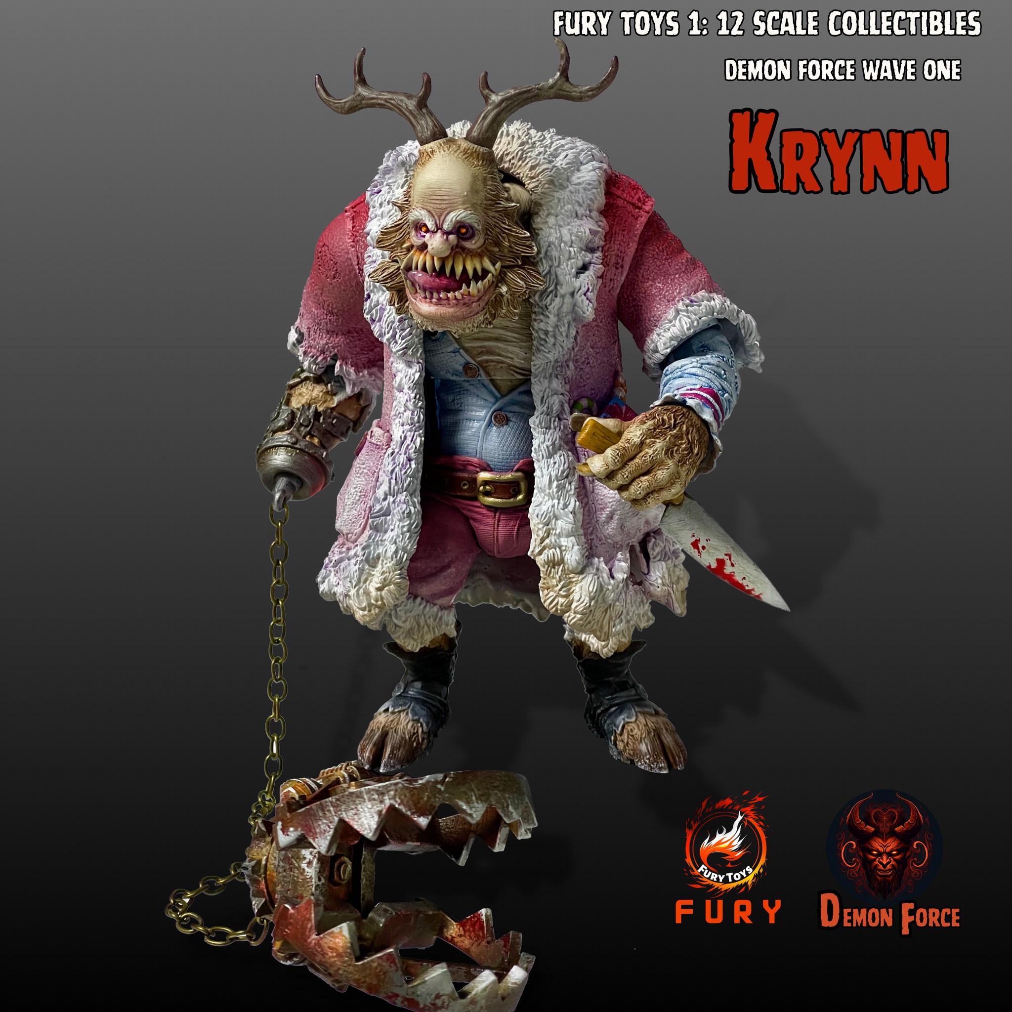 [สั่งจอง]Fury toys Demon Force wave 1 : 1/12 The brother 7" action figure