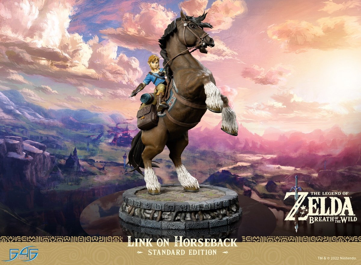 [สั่งจอง] First 4 Figures BOTWLHST : THE LEGEND OF ZELDA BREATH OF THE WILD - LINK ON HORSEBACK (STANDARD EDITION)