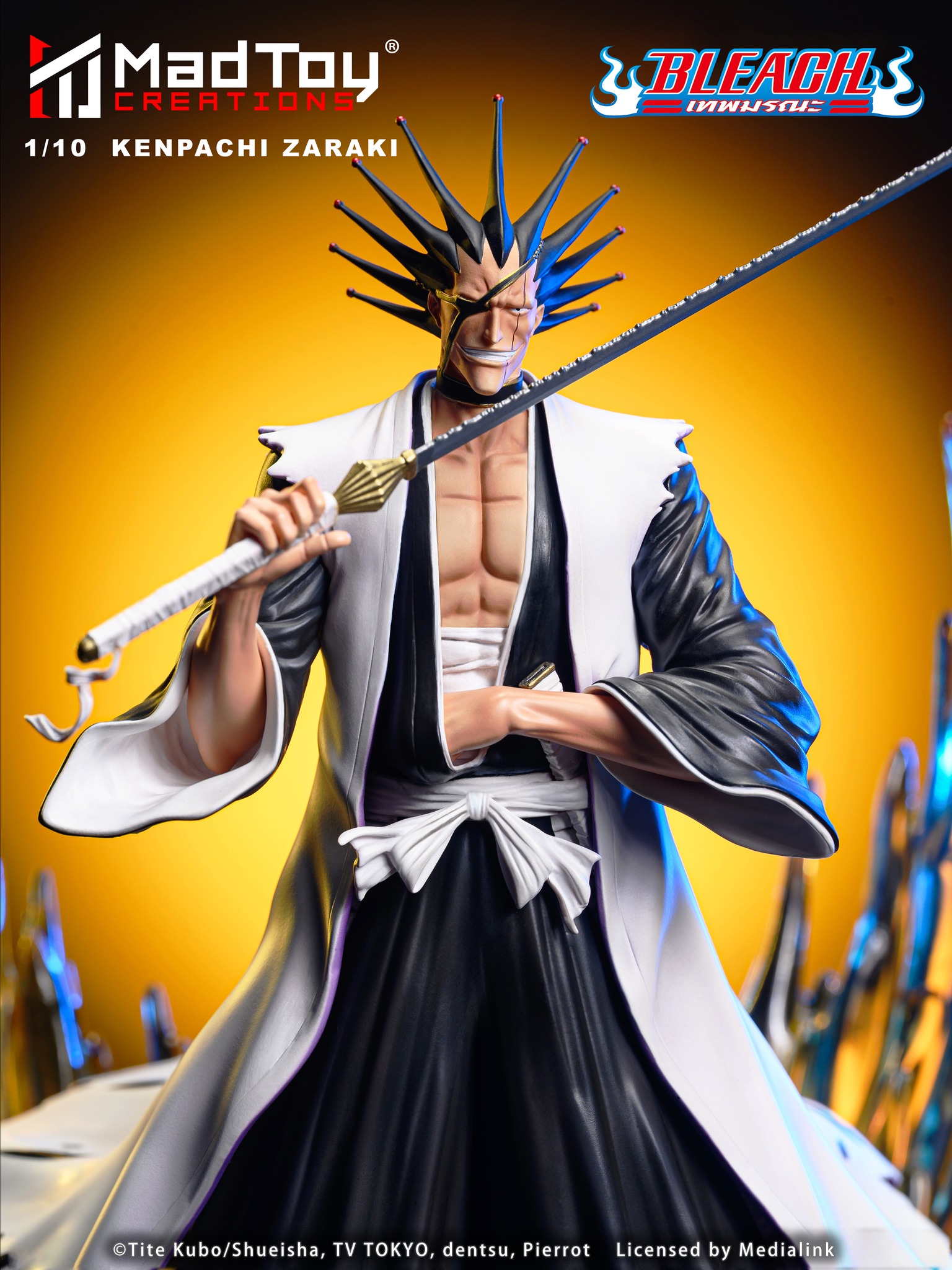 [สั่งจอง]MadToy Creations 1/10 : Kenpachi Zaraki (Bleach)