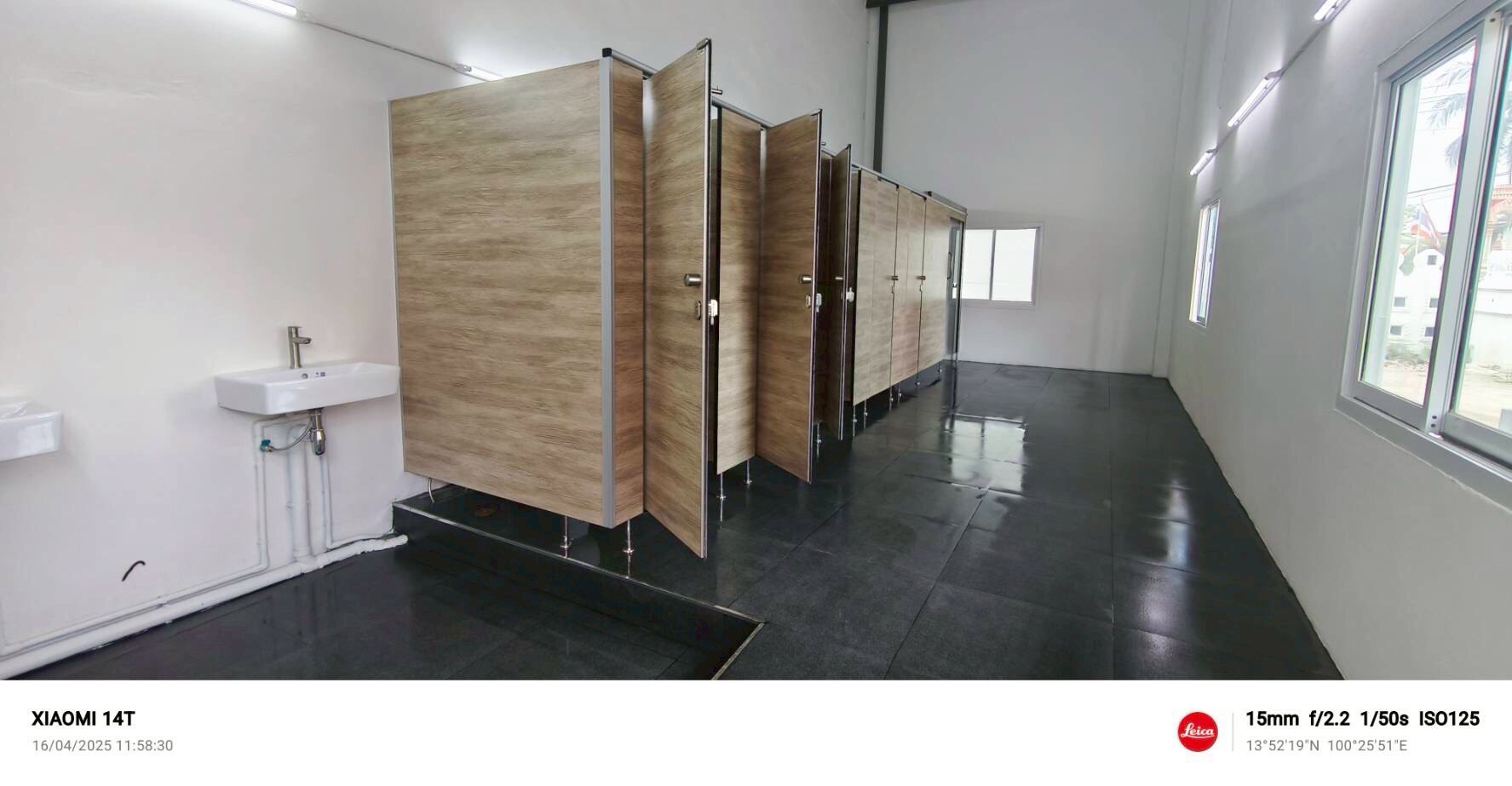 งานสร้างห้องน้ำ วัดบางแพรก จ.นนทบุรี