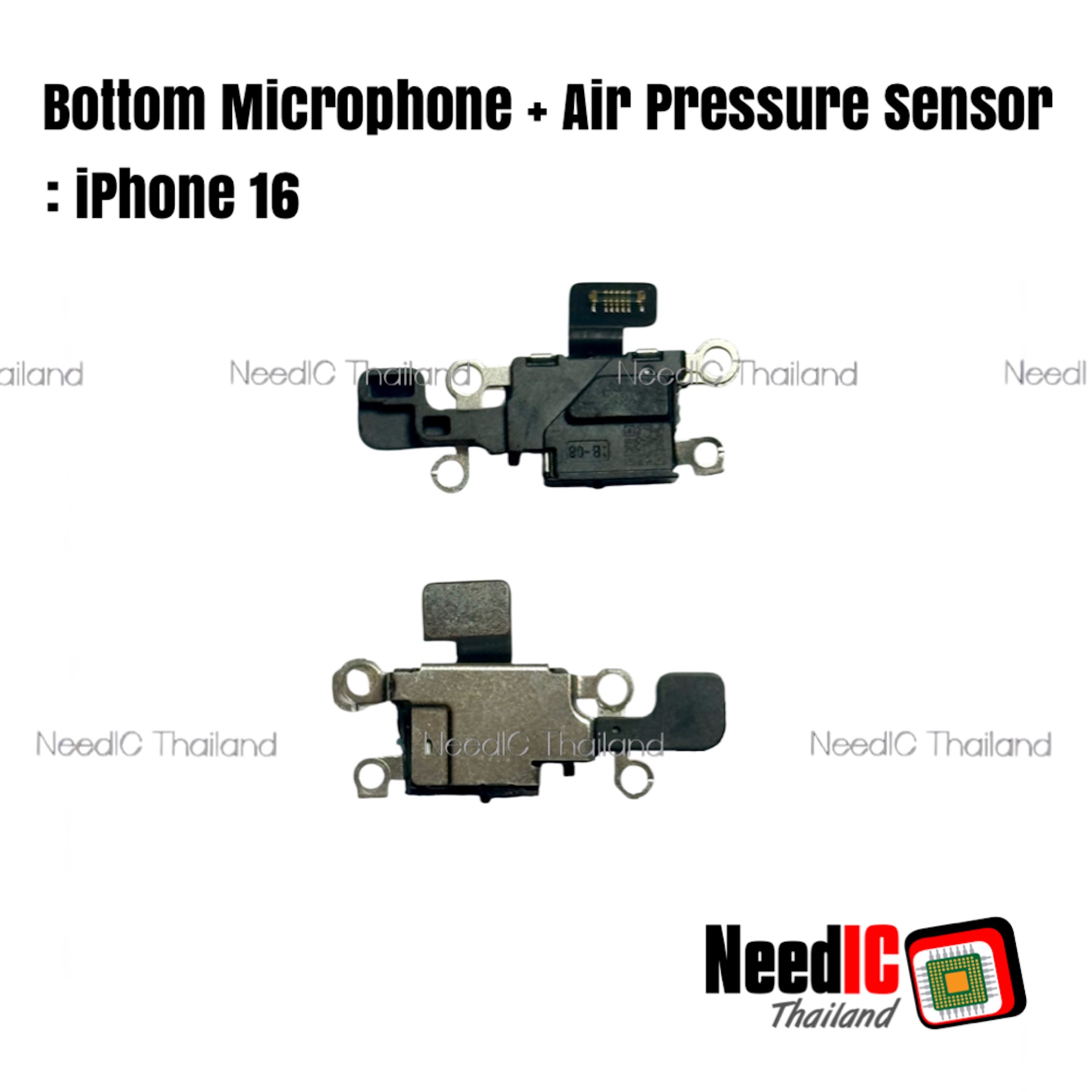 Bottom Microphone + Air Pressure Sensor : iPhone 16