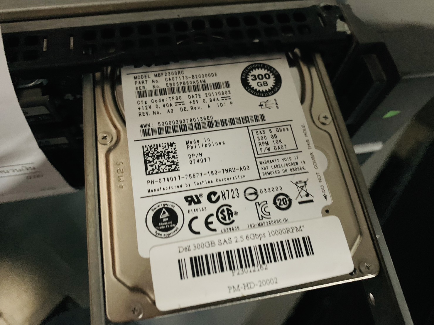 เซิร์ฟเวอร์ Dell PowerEdge R810 Server พร้อมใช้งาน