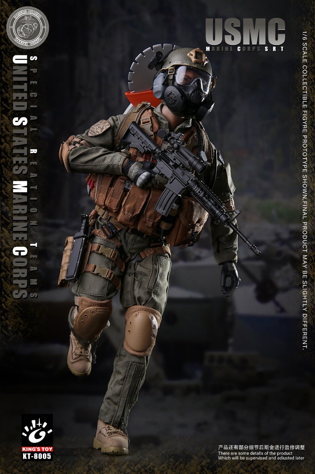 [สั่งจอง]KING'S TOY KT-8005 1/6 : USMC SRT U.S. Marine Corps - Special Response Team