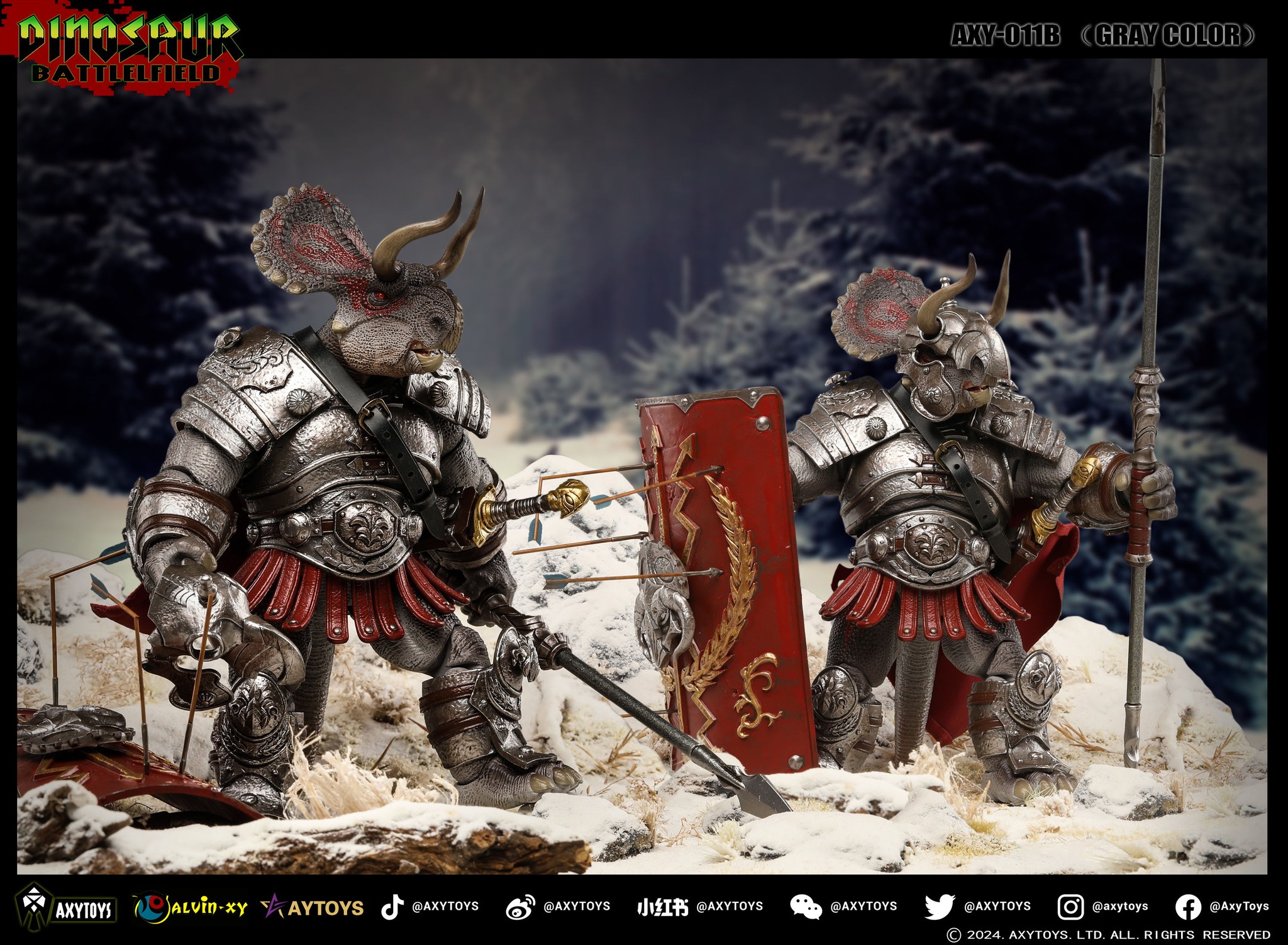 [สั่งจอง]AXYTOYS : DINOSAUR BATTLEFIELD