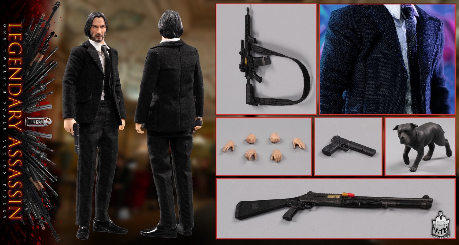 [สั่งจอง]Bullet Head BH010 1/12 : Legendary Assassin