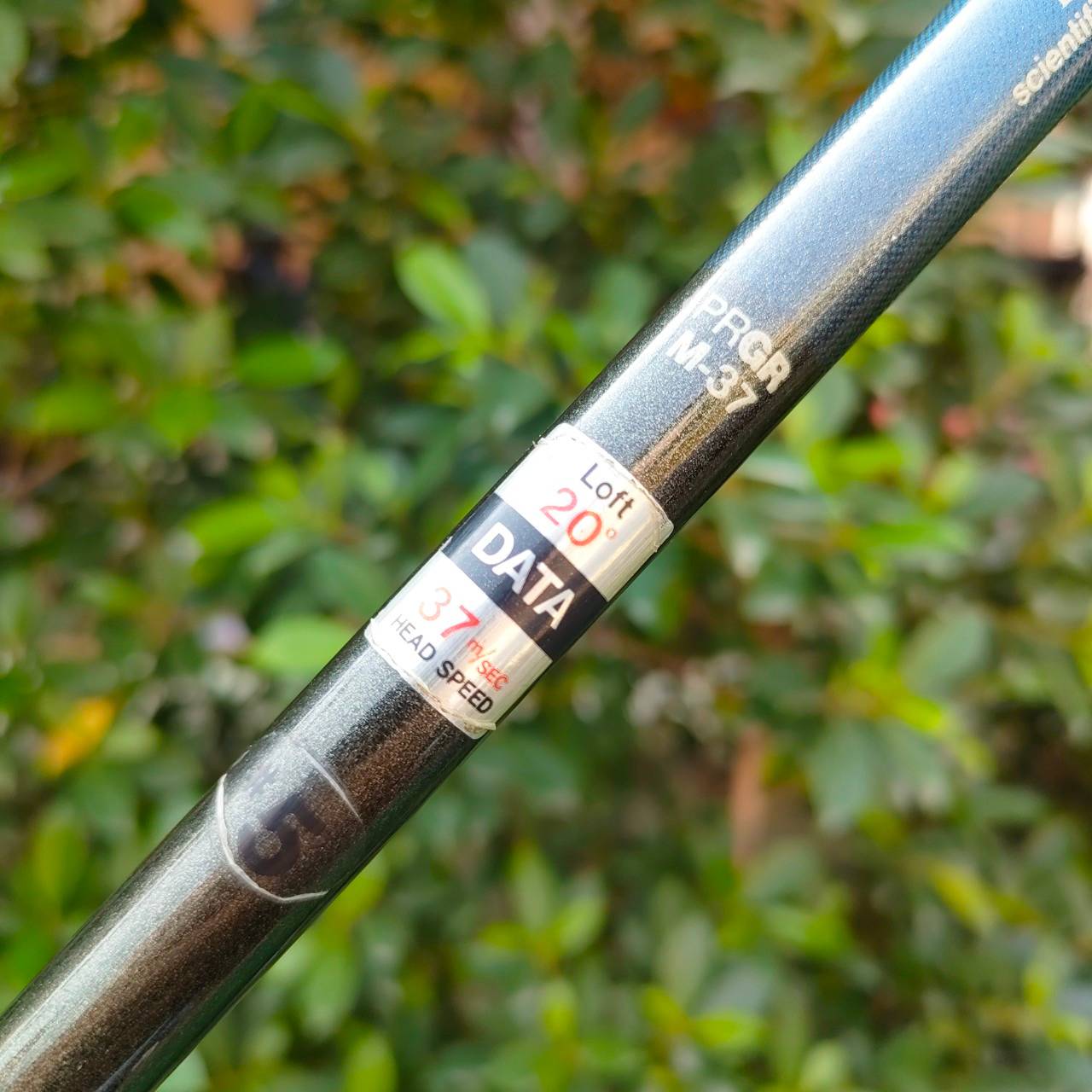 ** ไม้กอล์ฟสำหรับผู้หญิง ** FW5 PRGR DATA WOOD TITANIUM องศา 20 ก้าน DATA 55 FLEX L