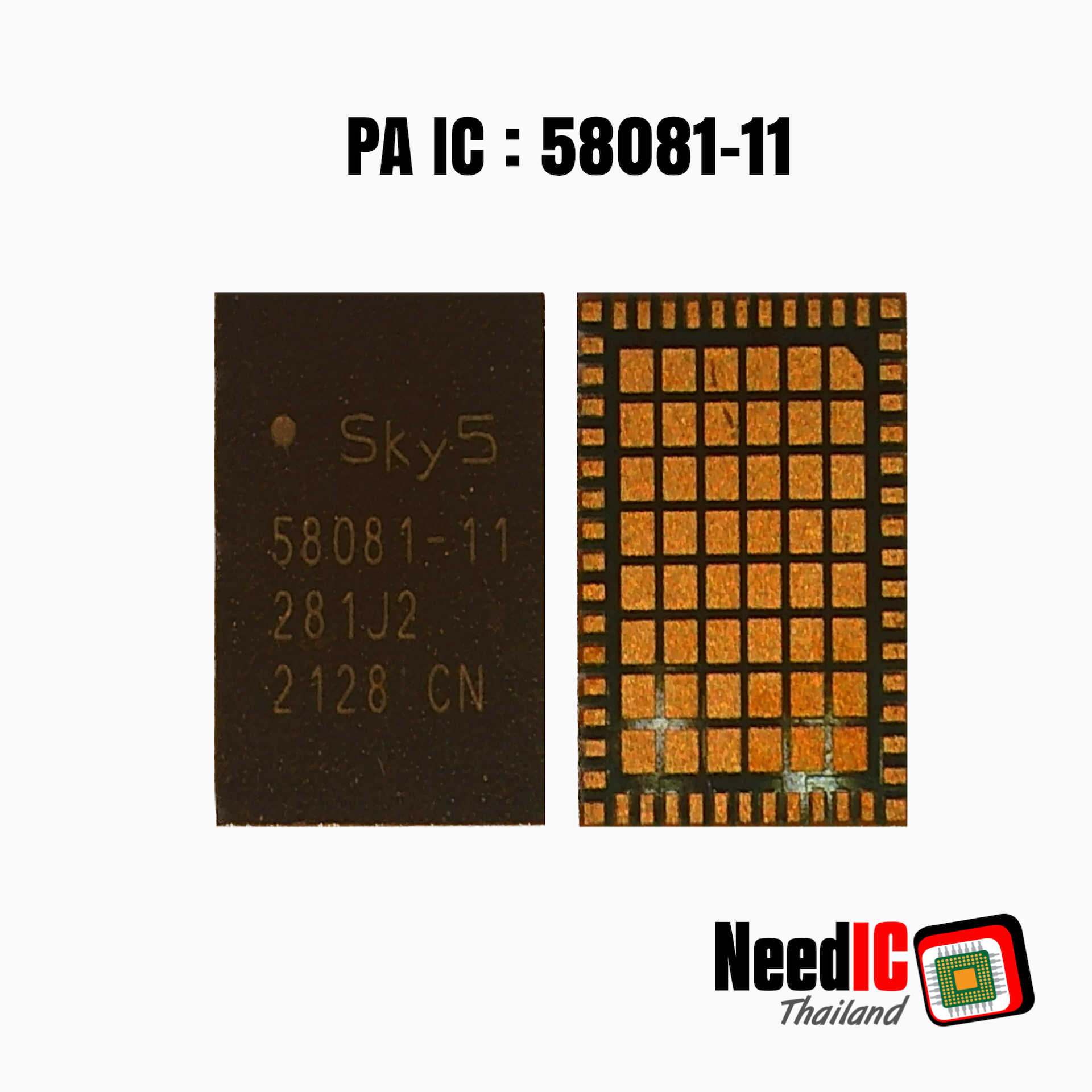 PA IC : 58081-11 สำหรับ Oppo Find X5 Pro