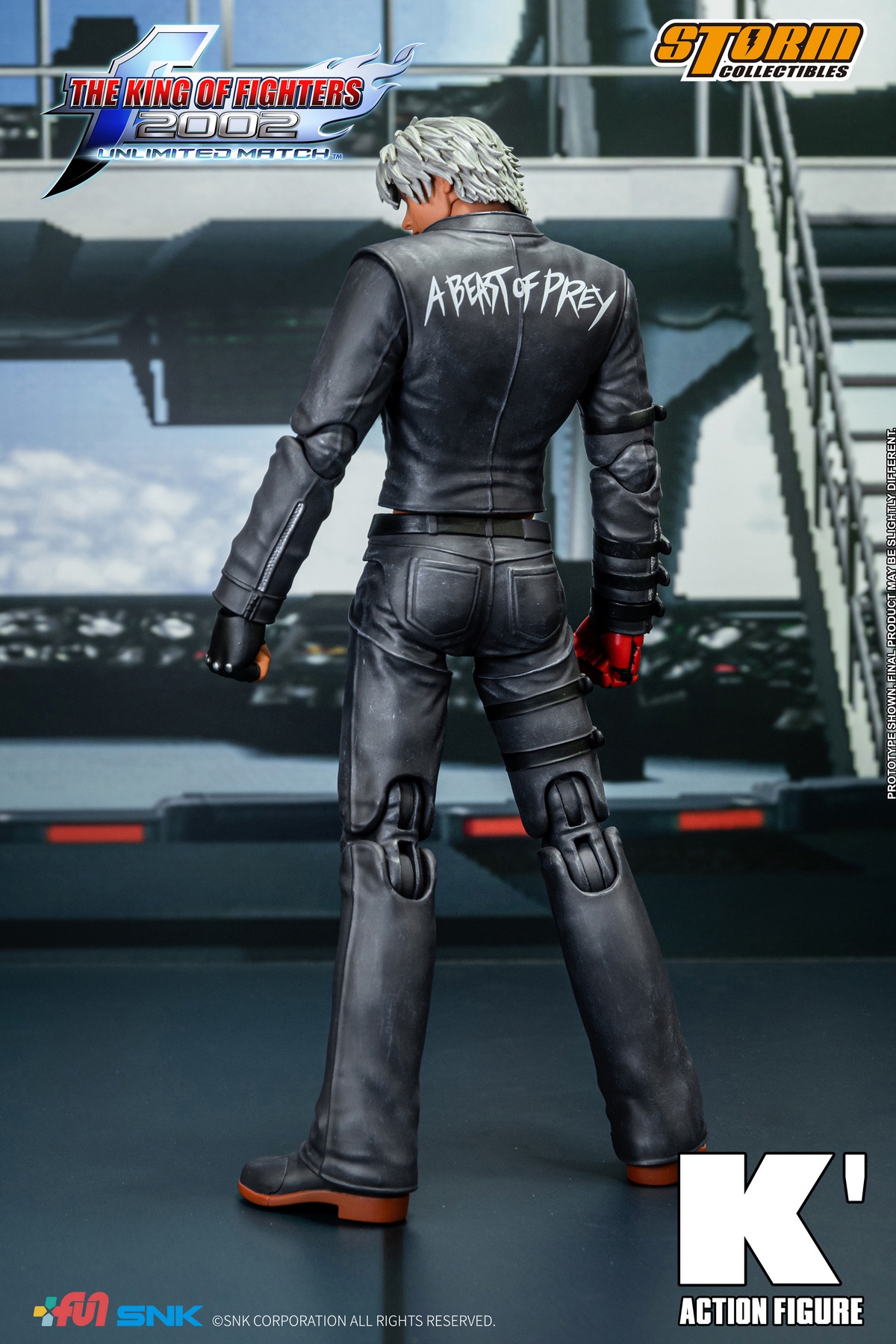 [สั่งจอง] Storm Toys SKKF10 1/12 : King of Fighters - K'