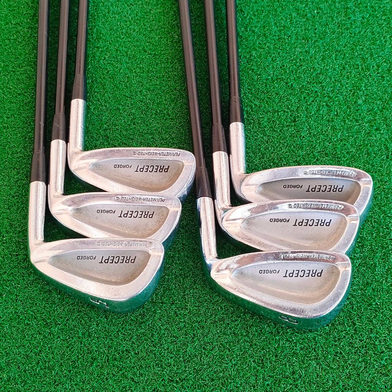 ชุดเหล็ก BRIDGESTONE PRECEPT FORGED มีเหล็ก 5 - 9 เเละ PW ก้าน ALDILA LOW TORQUE เหล็ก FORGED พรีเมี่ยมญี่ปุ่น ก้าน ALDILA ก้านดีมากๆ