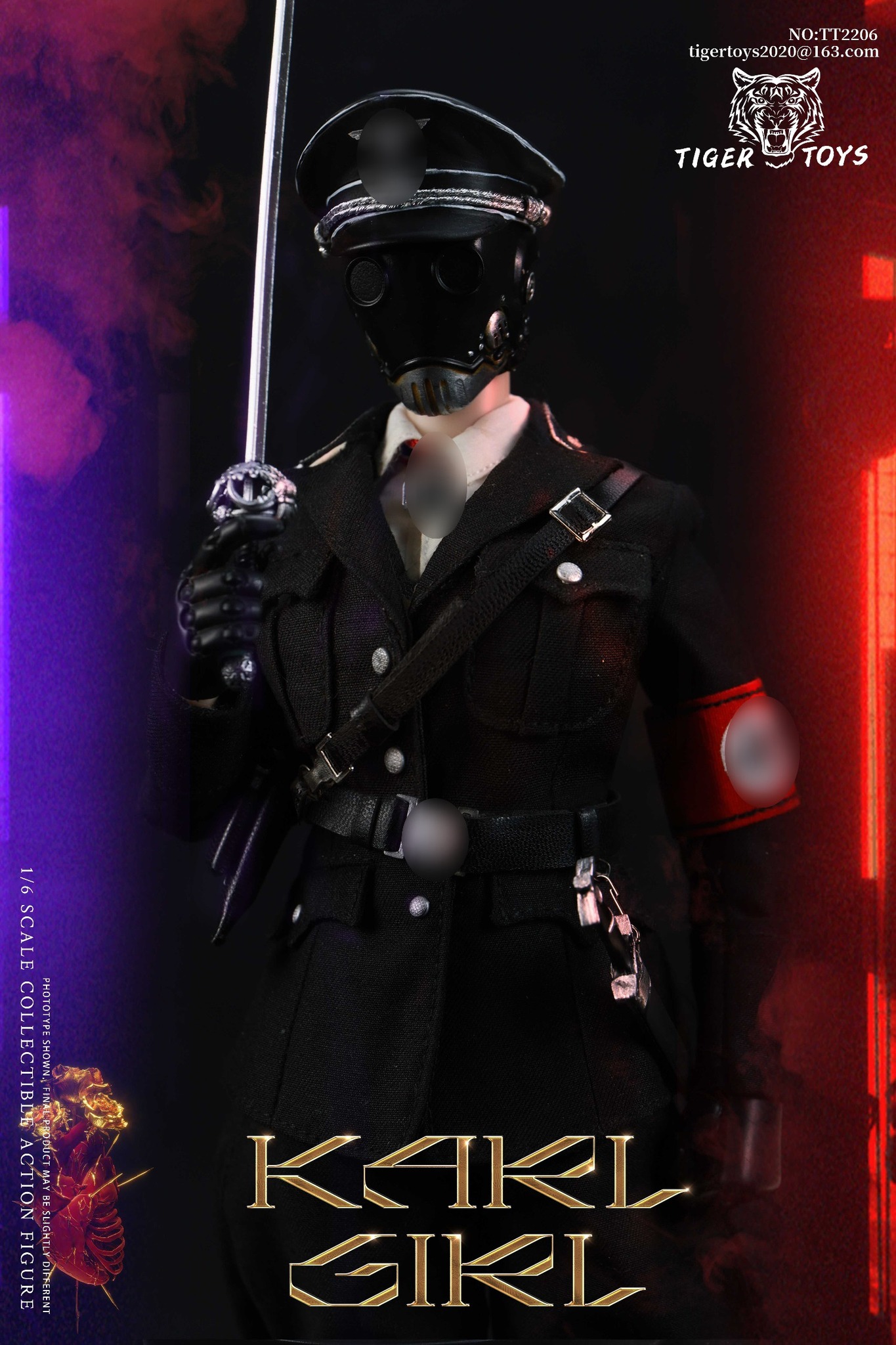 [สั่งจอง]TIGERTOYS TT2206 1/6 ： KARL GIRL Action Figure