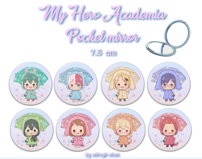 MHA : Rainy Star Mirror