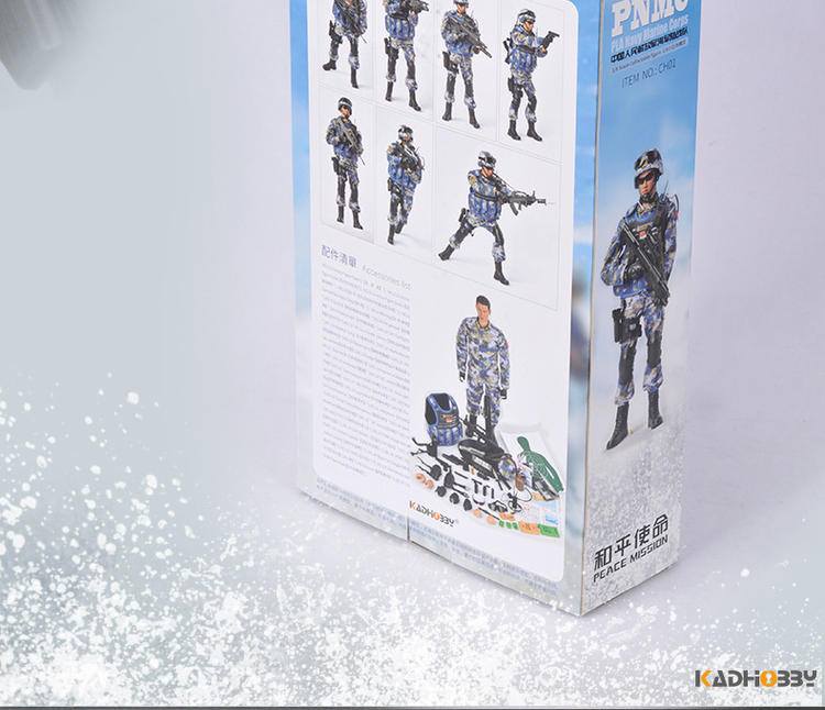 [สั่งจอง]KADHOBBY 1/6 No.CH01 PLA Navy Marine Corps KADHOBBY 1/6 No.CH02 PAP People's Armed Police KADHOBBY 1/6 No.CH03 PFOR Chinese peacekeepers