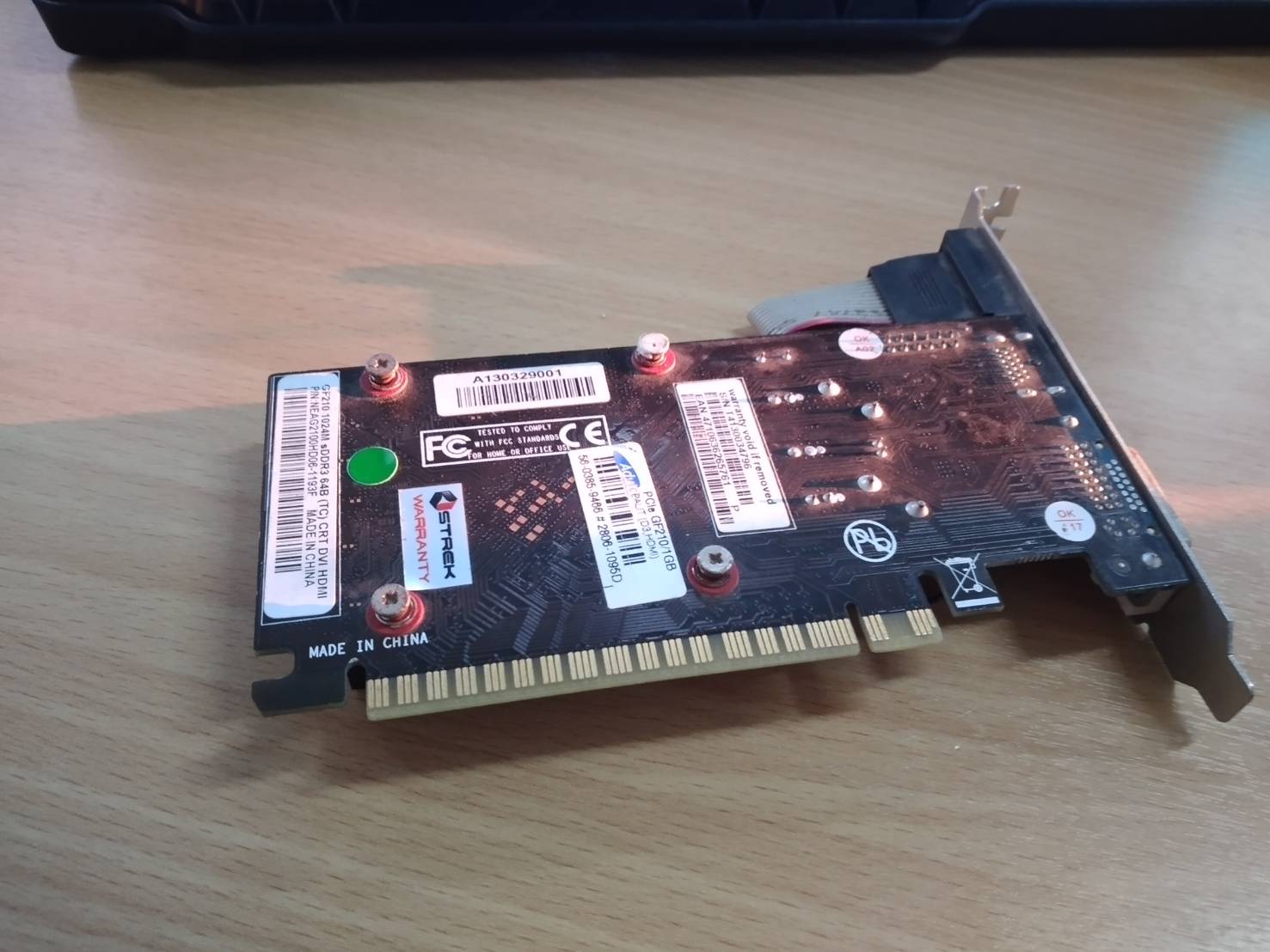 Palit NEAG2100HD06-1193F GeForce 210 1GB HDMI PCIe Graphics Card