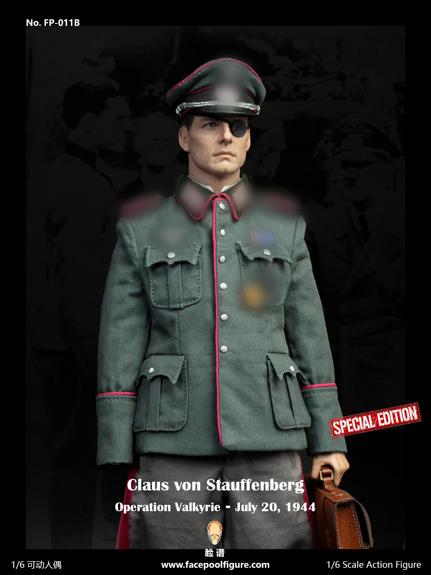 [พร้อมส่ง] Facepoolfigure 1/6 : Discover History Series Operation Valkyrie