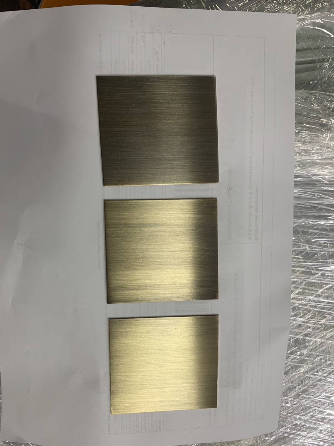 งานป้ายสแตนเลสทองเหลืองรมดำ