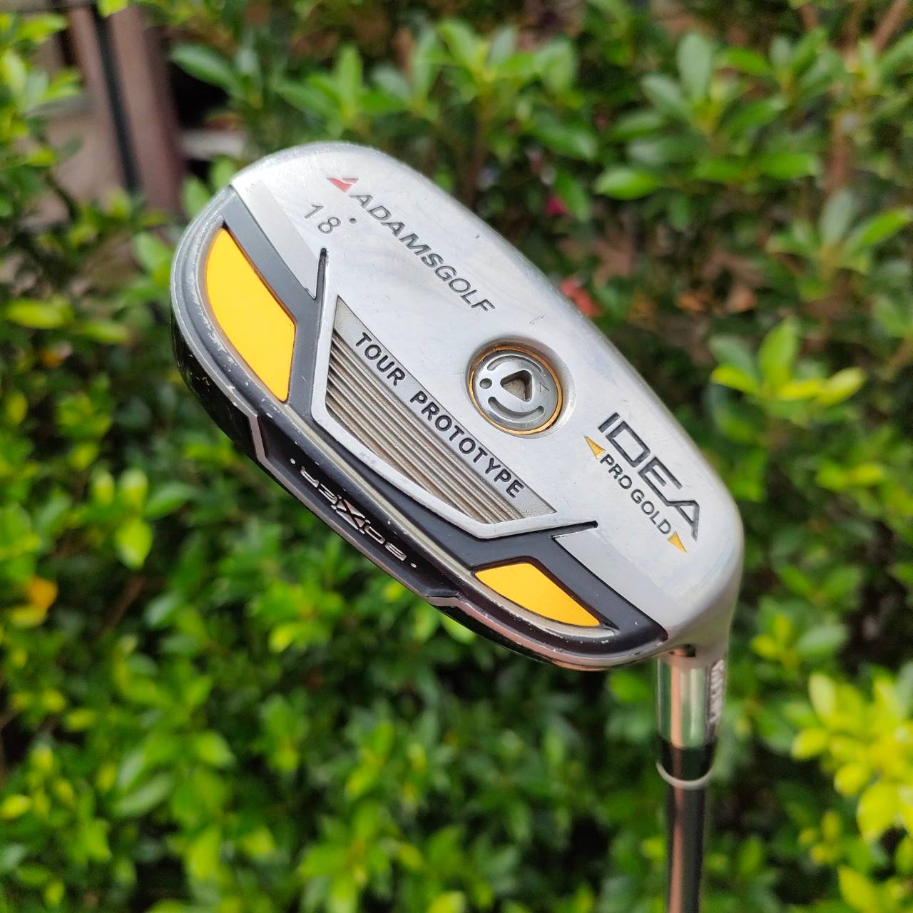 HYBRID ADAMSGOLF IDEA PRO GOLD ก้าน MD-350GD FLEX SR องศา 18 ตีแม่นจริงๆ ตรงจริงๆ ADAMS ของดีมาก คุ้มค่าราคา ที่สุดครับผม!!!