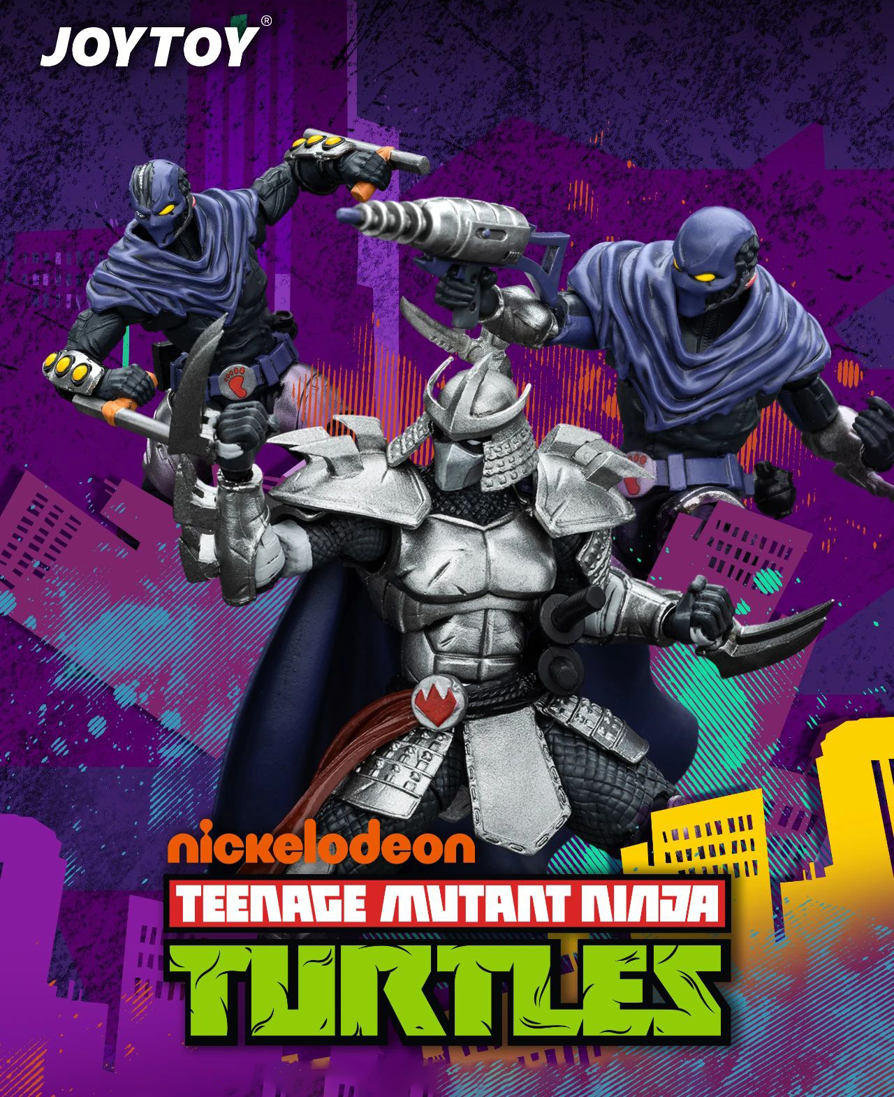 [สั่งจอง] Joytoy 1/18 : TMNT - JT00157 : Shredder