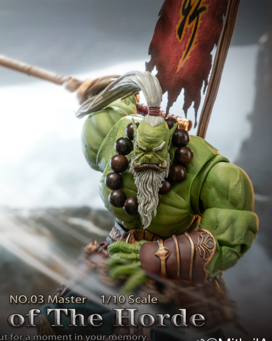 [สั่งจอง]Mithril Action Studio 1/10 : Guardian of Horde Master Sword Orc (8")