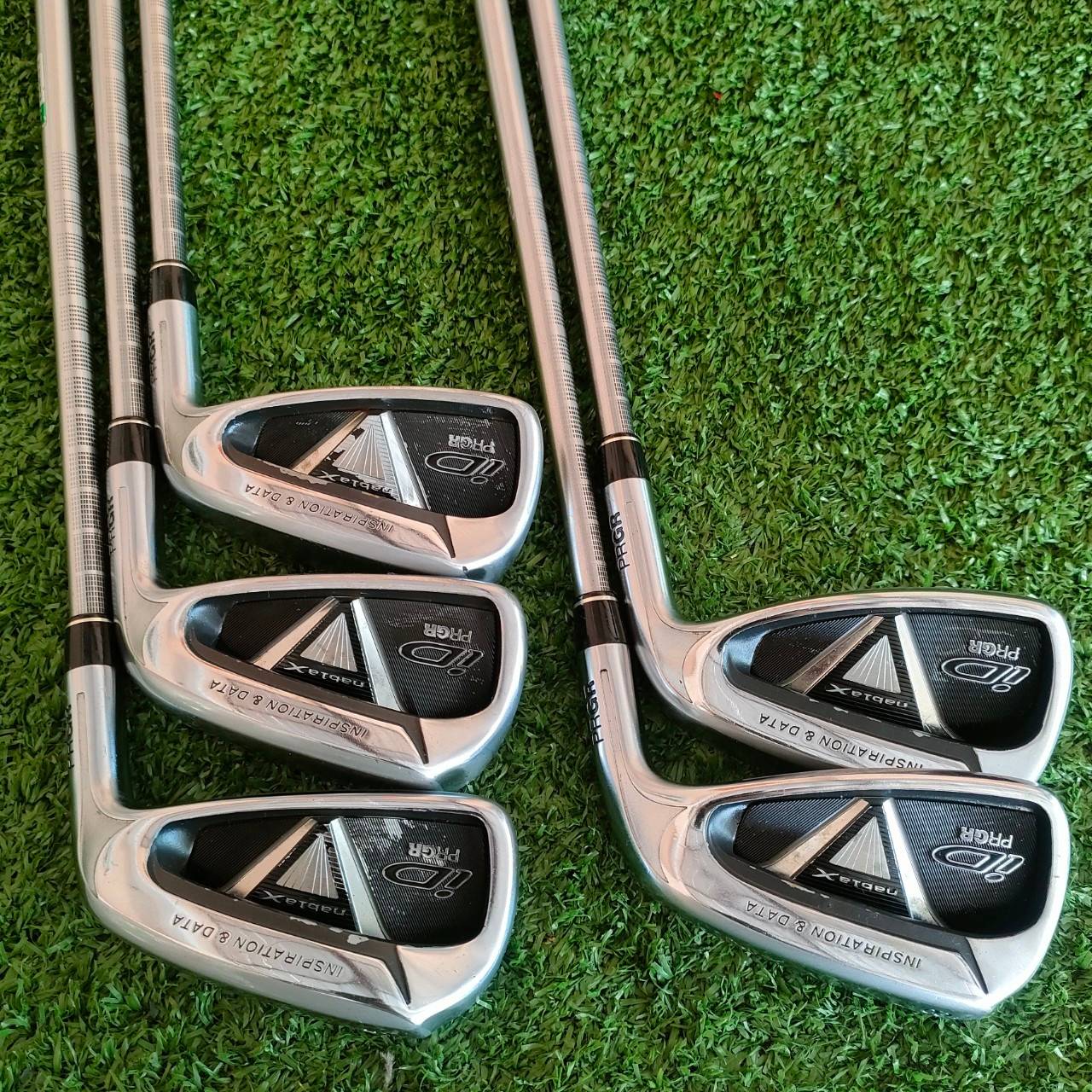ชุดเหล็ก PRGR iD nabla X มีเหล็ก 5-9 ก้าน iD NACLA X M-37 เหล็กพรีเมี่ยมญี่ปุ่นแท้ๆ ตระกูล nabla ไม้กอล์ฟมือสอง ของแท้ BY NakaraLuxurious