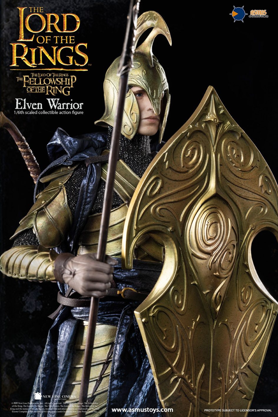 [สั่งจอง]ASMUS TOYS LOTR027W 1/6 Scale : THE LORD OF THE RINGS SERIES - ELVEN WARRIOR