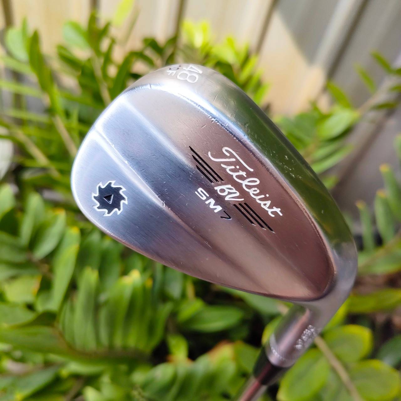 WEDGE TITLELIST BV SM7 องศา 48 เบาท์ 10F FLEX WEDGE รุ่นจักรดำ สวยมาก ต้นตำหรับ SPIN MILLED SM7 ถือเป็นรุ่นใหม่ๆ ที่พัฒนามาได้อย่างดีเยี่ยม ไม้กอล์ฟพรีเมี่ยมมือสอง By NakaraLuxurious