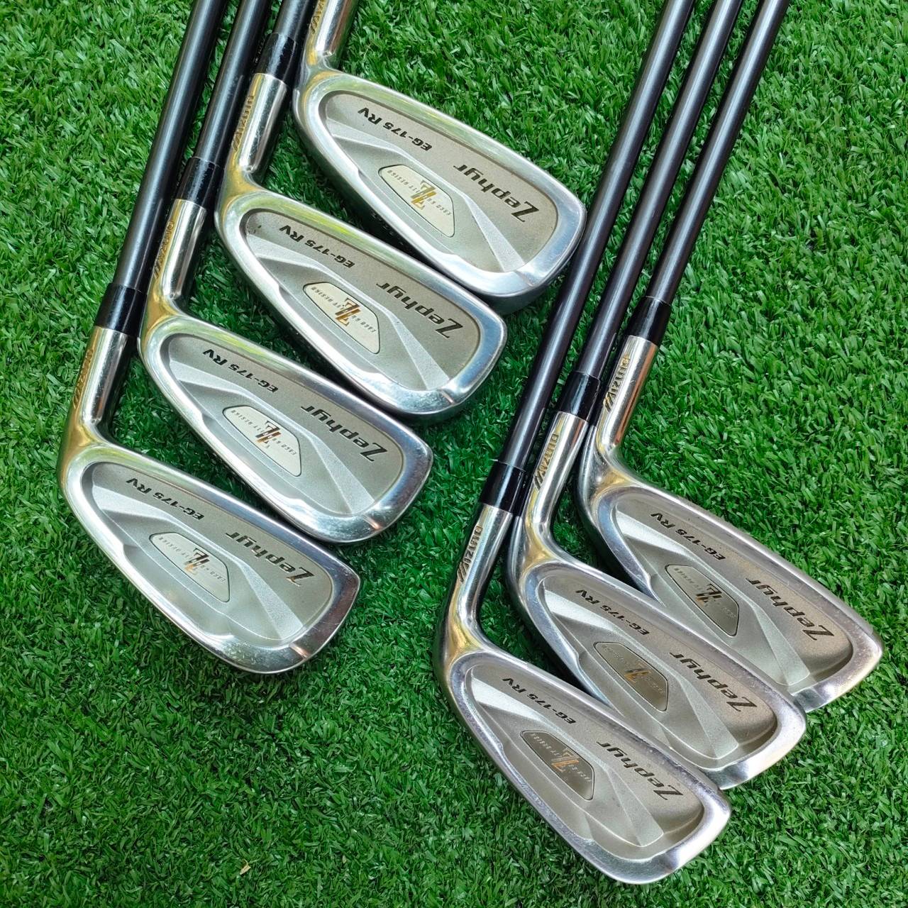 ** ไม้กอล์ฟสำหรับผู้หญิง ** ชุดเหล็ก MIZUNO ZPHYR EG-175 RV มีเหล็ก 4 - 9 เเละ PW FLEX LADY ไม้กอล์ฟญี่ปุ่น คุณภาพดีมาก แบรนด์ดี เหมาะกับคุณผู้หญิงเอเชียโดยเฉพาะคนไทย ไม้กอล์ฟพรีเมี่ยมมือสอง ของแท้ By NakaraLuxurious