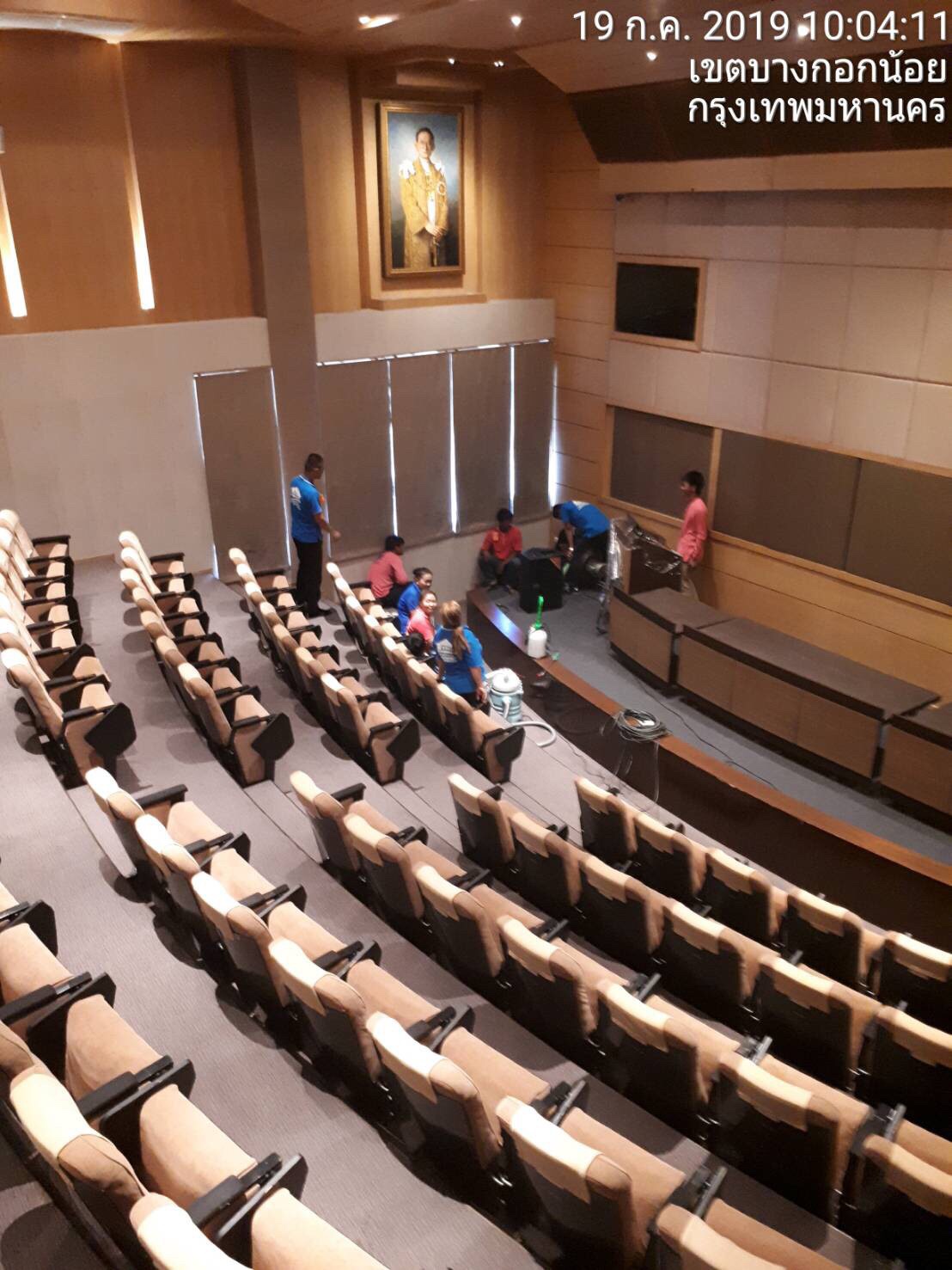 งานปรับปรุง ซ่อมแซม และ Big Cleaning ห้องประชุม รพ.ศิริราช