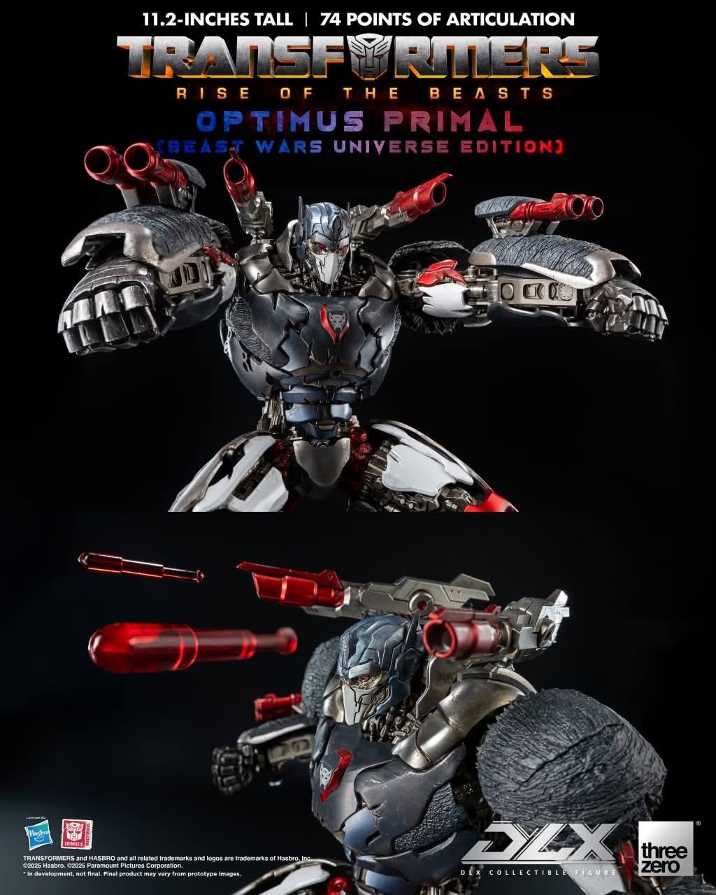 [สั่งจอง]Threezero 3Z08850W0 DLX : Rise of Beasts Optimus Primal (Beast War Universe Edition) (Standard Version)