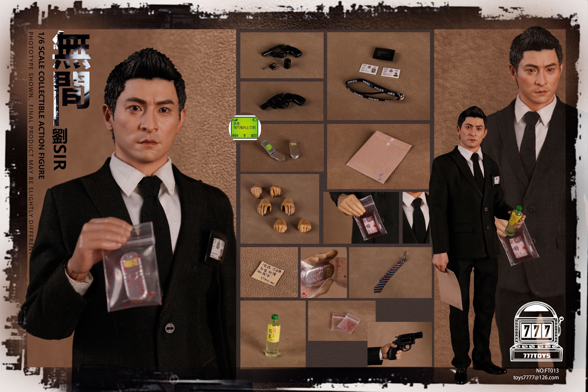 [สั่งจอง]777TOYS NO.FT013 1/6 : Wujian Liu SIR